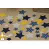 Sachet de confetti étoile marine, jaune et blanc